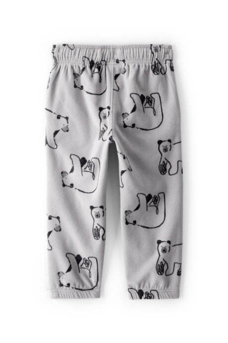 Pantalón de micropolar, diseño osos polares Sin color