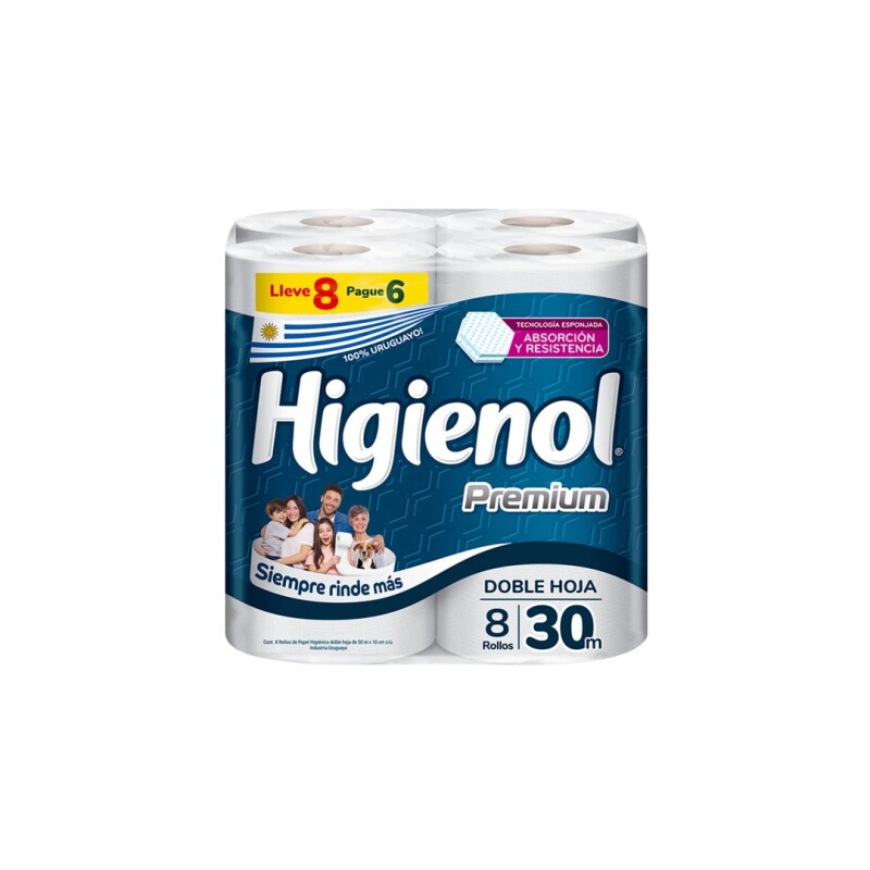 HIGIENOL PREMIUM 30M 8X6 Higienol Premium 30m 8x6