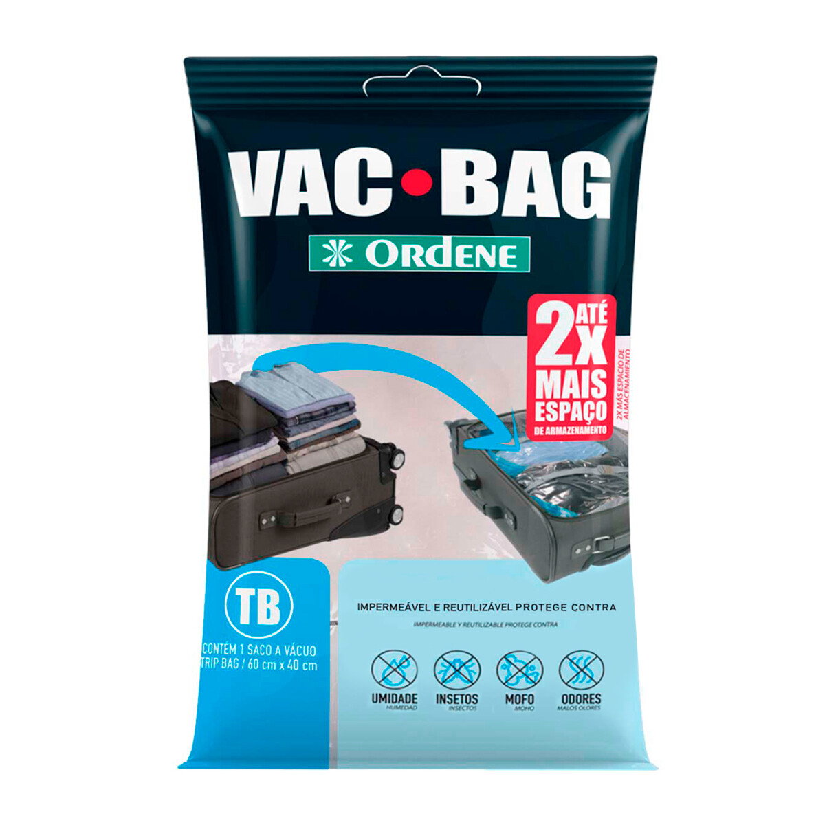 Vac bag trip funda - TRANSPARENTE 