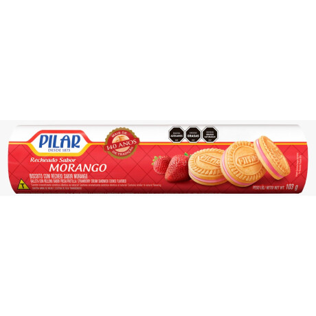 GALLETA RELLENA PILAR 103G FRUTILLA GALLETA RELLENA PILAR 103G FRUTILLA