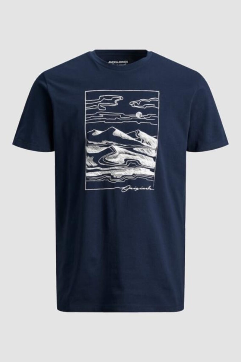 Camiseta Landscape - Navy Blazer 