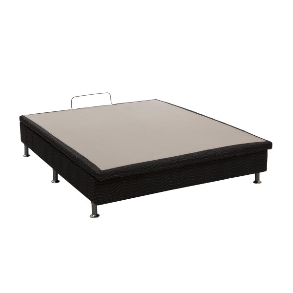 BASE SOMMIER BAU PHYSICAL NERO - 2 PLAZAS Base Sommier Bau Physical Nero - 2 Plazas