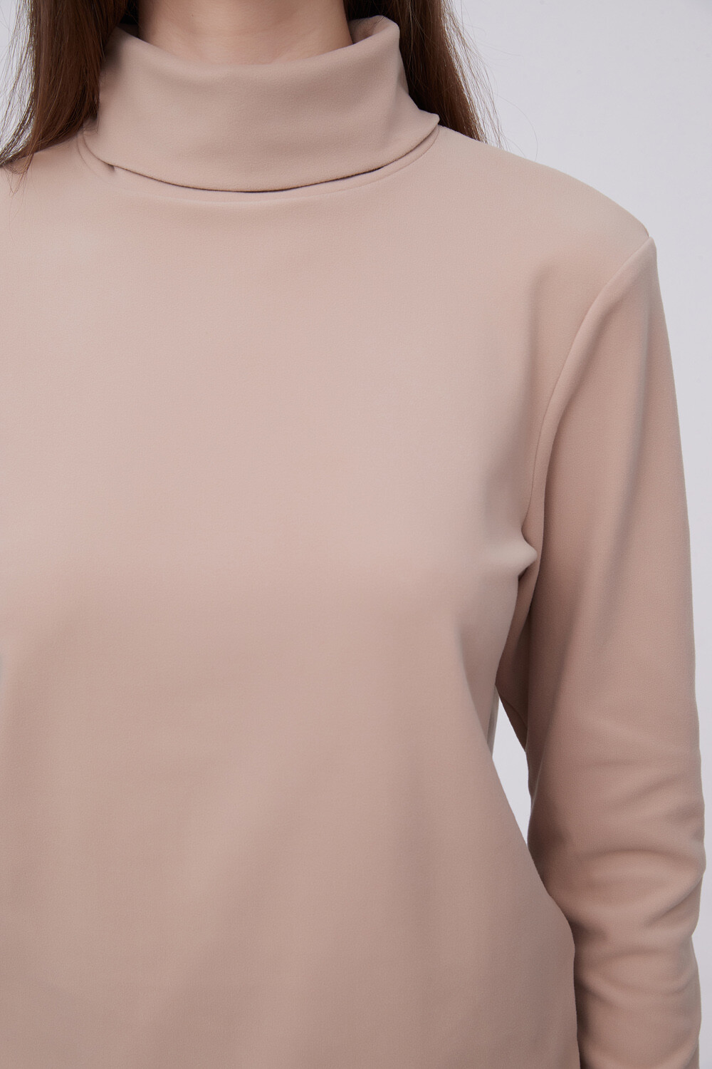 Polera Lullaby Beige Oscuro