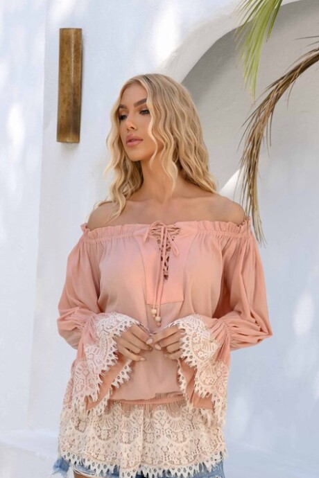 Blusa Alice Nude