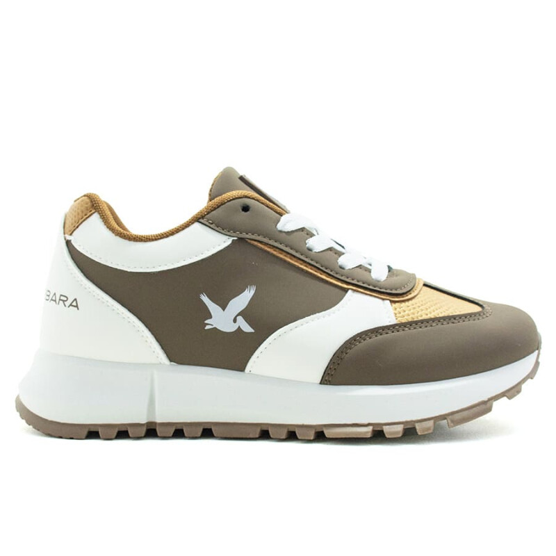 Championes Santa Barbara Nantes de Mujer - NANTES Blanco-marron