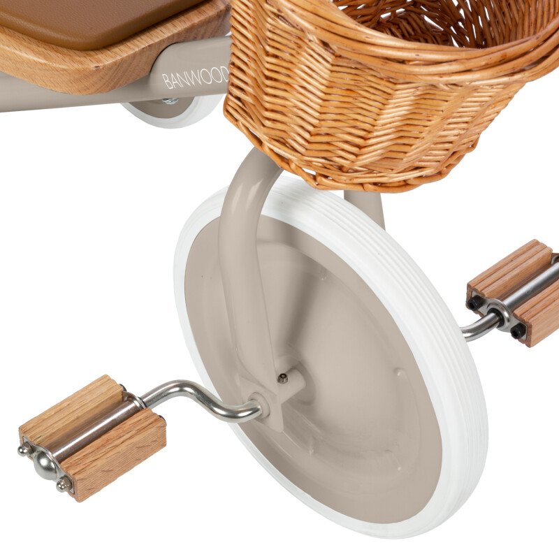 BW-TRIKE Triciclo Para Niños Con Pedales Banwood - Beige