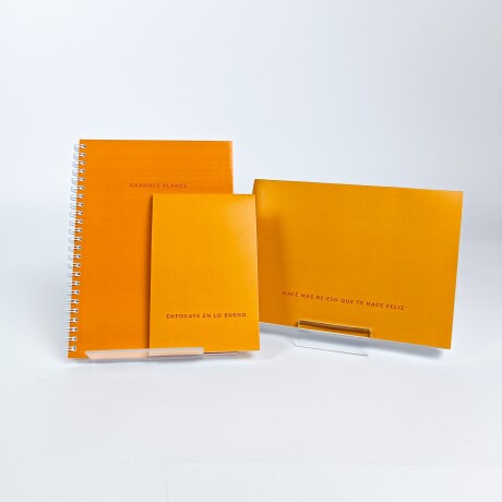 Cuaderno amarillo Sc