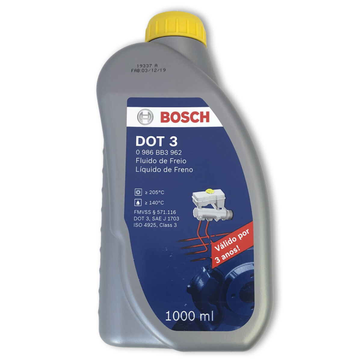 Liquido Freno Bosch Dot3 1lt 