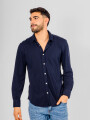 Camisa Fau Azul Marino