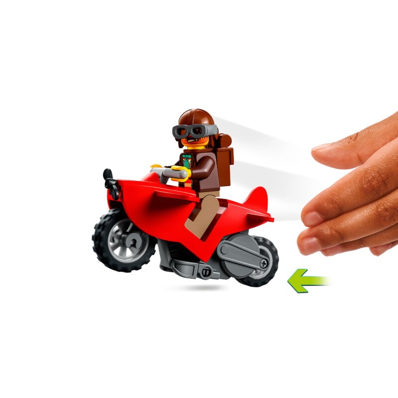 Bloques para armar Lego City Desafio acrobático: Ataque al tiburón 122 Piezas 5+ Bloques Para Armar Lego City Desafio Acrobático: Ataque Al Tiburón 122 Piezas 5+