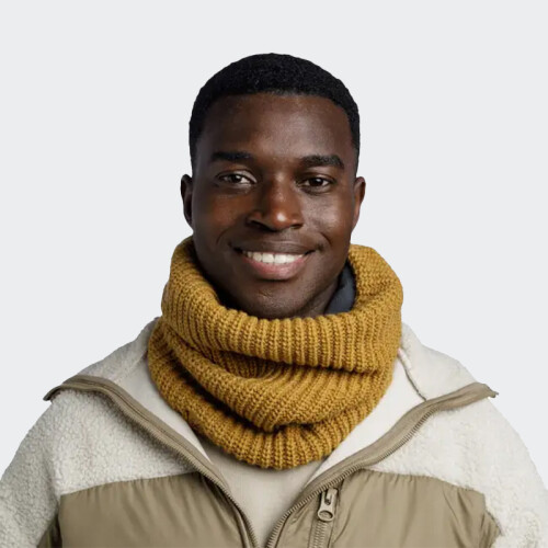 Bufanda Buff Knitted - Fleece Neckwarmer Jarn Adult Amarillo