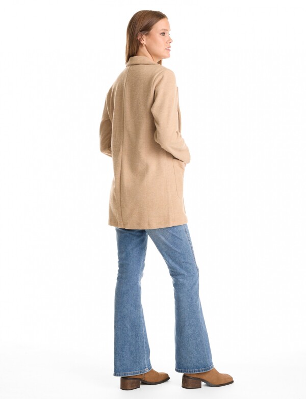 Blazer Cozy BEIGE OSCURO