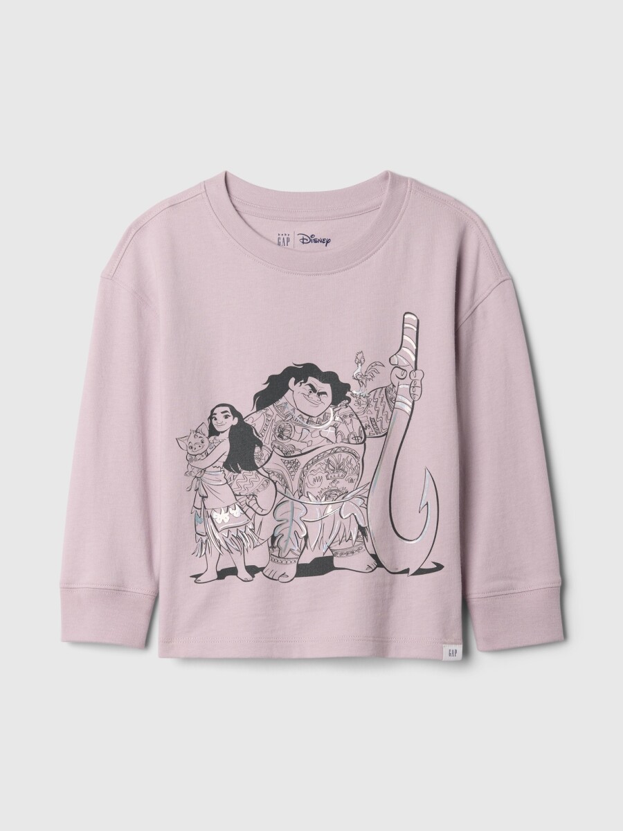 Remera Moana Manga Larga Toddler Niña - Pale Plum 