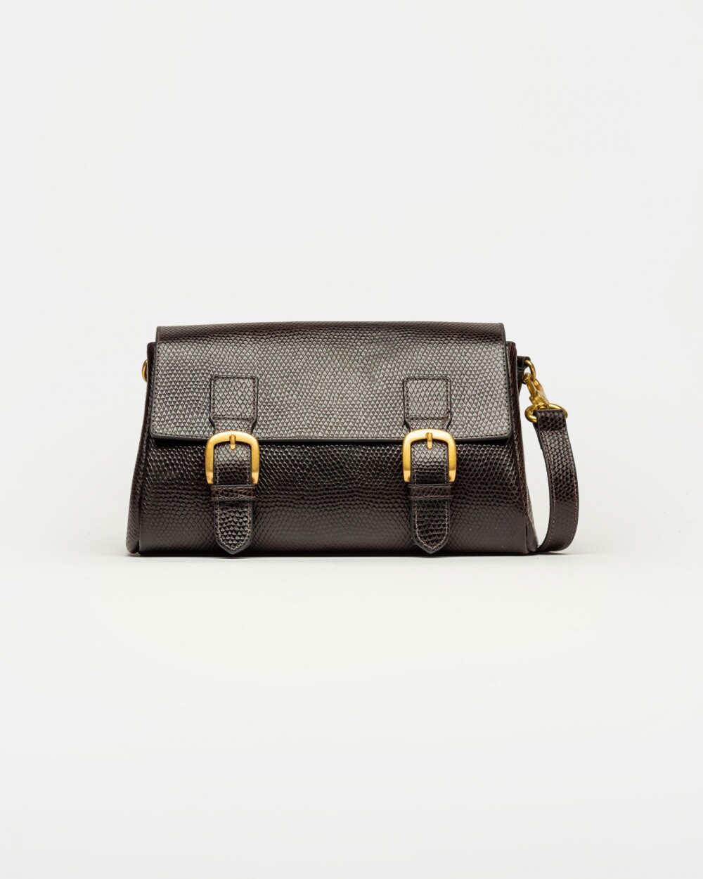 Bandolera Elise Snake Bitono Red Tabaco