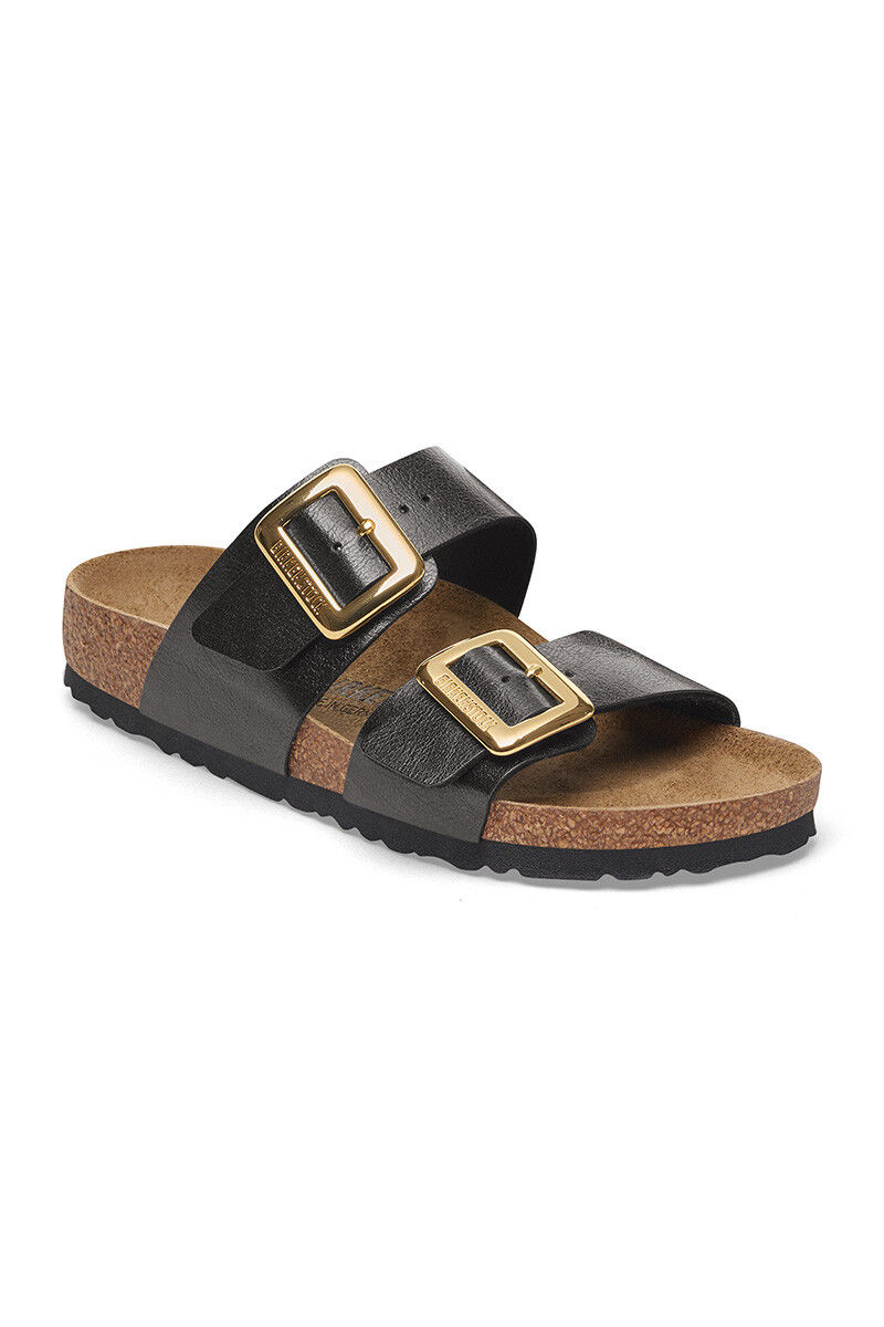 Sandalia Sydney Cb Birko - Flor - Estrecho Graceful Licorice