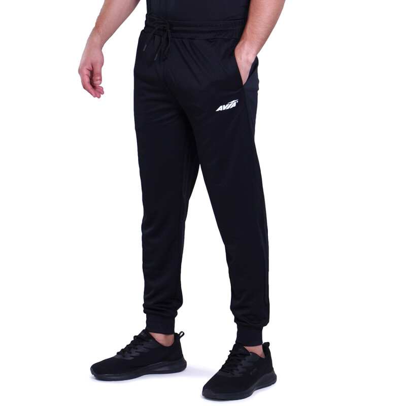 Avia Pantalon Largo Hombre ACCENT PANT - Negro/Gris Oscuro Negro-Gris Oscuro