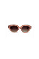 Lentes Tiwi Anne Bicolor Shiny Coconut/beige With Brown Gradient Lenses