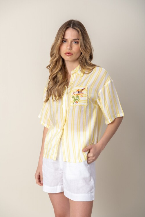 Camisa Valeria Stripes