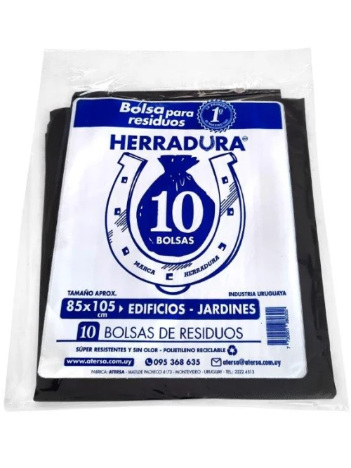 Bolsa de Residuo Edificio Herradura 85x105cms Bolsa de Residuo Edificio Herradura 85x105cms