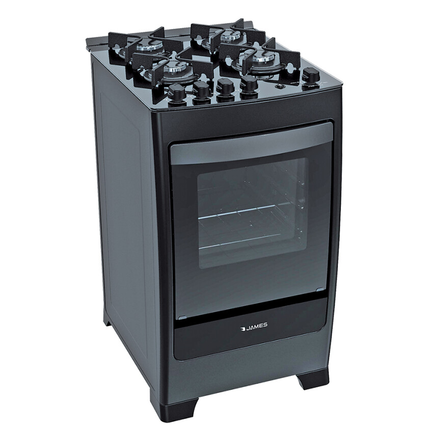 Cocina James 4H C-700 negra Cocina James 4H C-700 negra