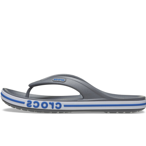Ojotas Crocs Bayaband Flip Gris