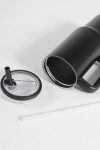 Mug vaso acero 1180 litros negro