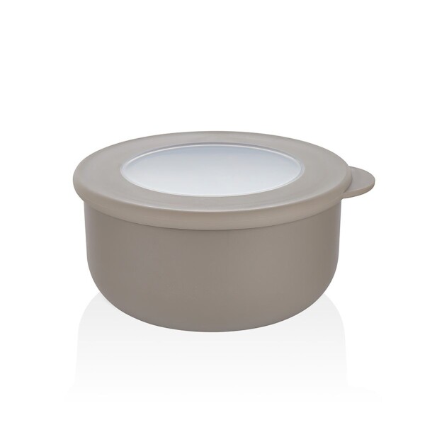 Vianda redonda con tapa silicona 900 ml QLUX IDEAS Vianda redonda con tapa silicona 900 ml QLUX IDEAS