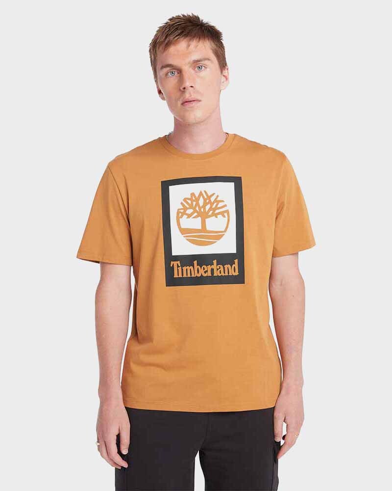 Polera Stack Logo Colored Short Sleeve Tee Hombre P47