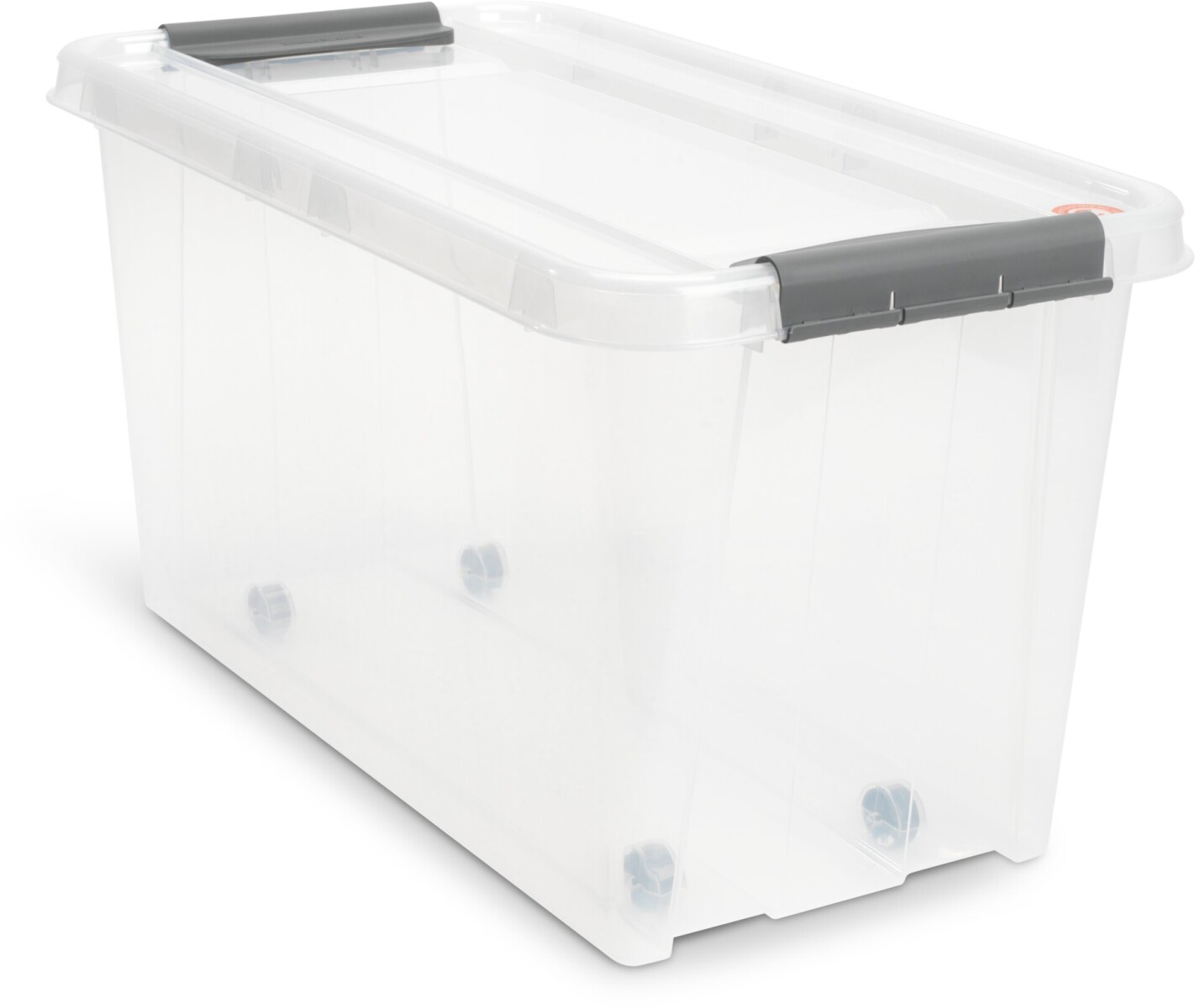 Caja PROBOX 70L con tapa transparente - Transparente 