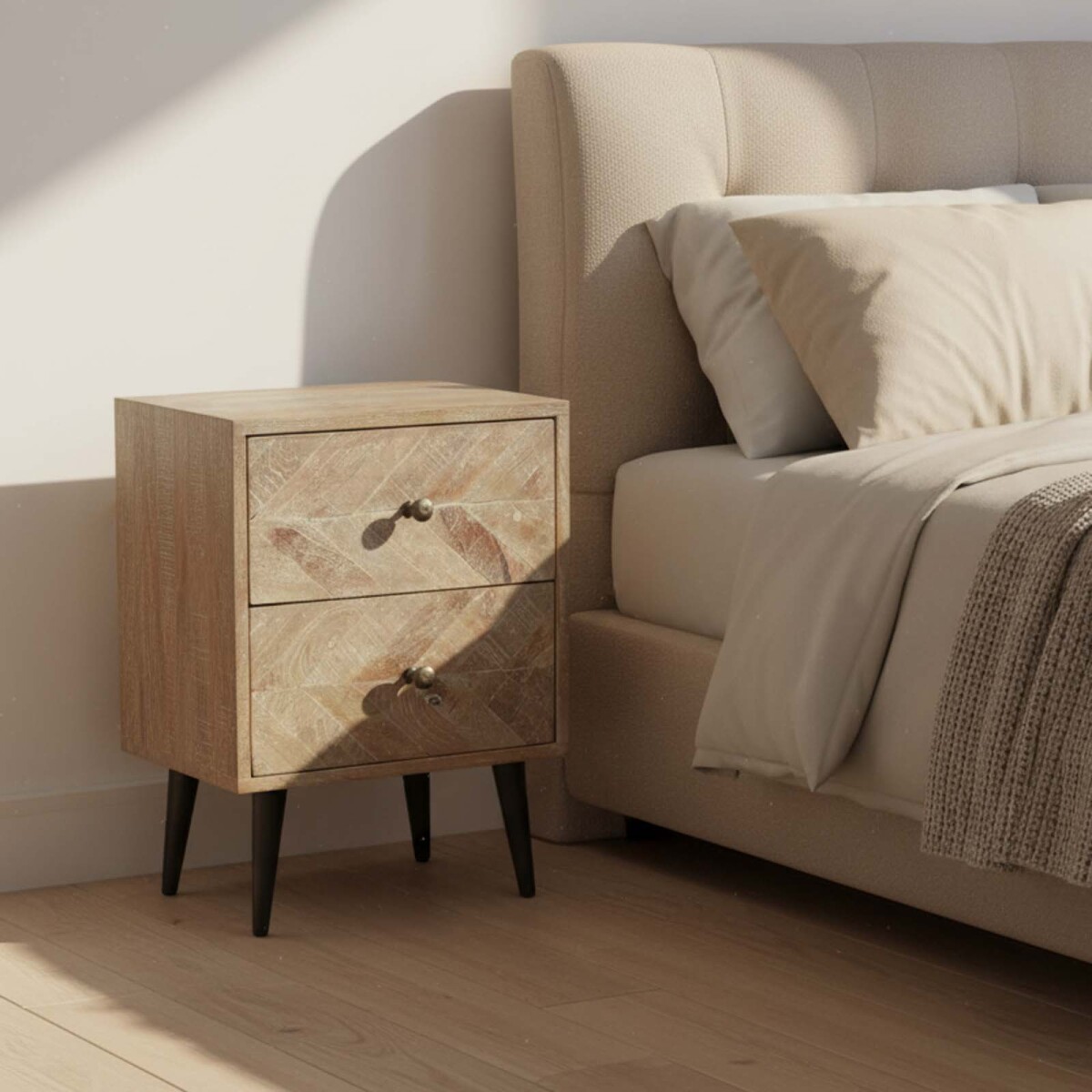 MESA DE LUZ - MADERA ARETINA 