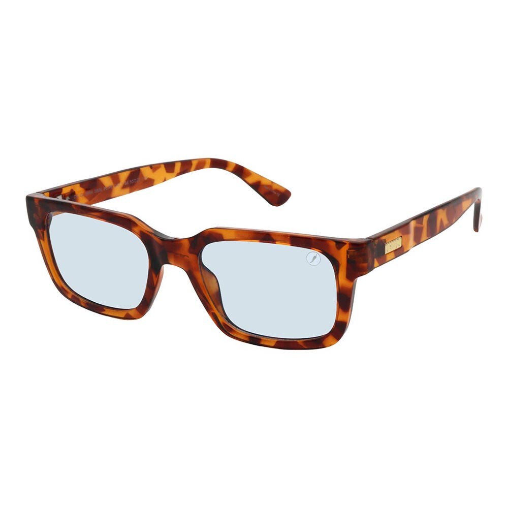 Lentes De Sol Trend Vermelha Cuadrado De Policarbonato Azul/Carey