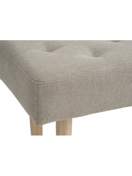 Banco HAGEBRO madera tela arena/natural Banco HAGEBRO madera tela arena/natural
