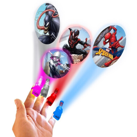 Set x 4 Proyectores Marvel para Dedos Diseños Surtidos U