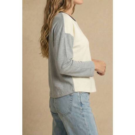 Sweater Gris Melange