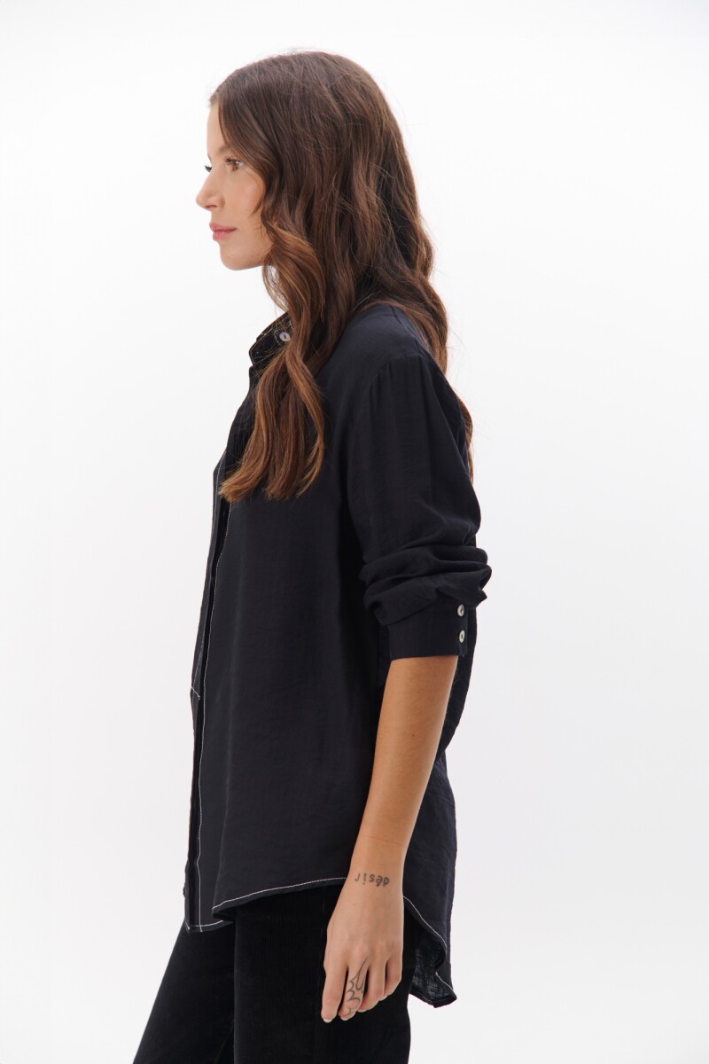 CAMISA VERTICE NEGRO