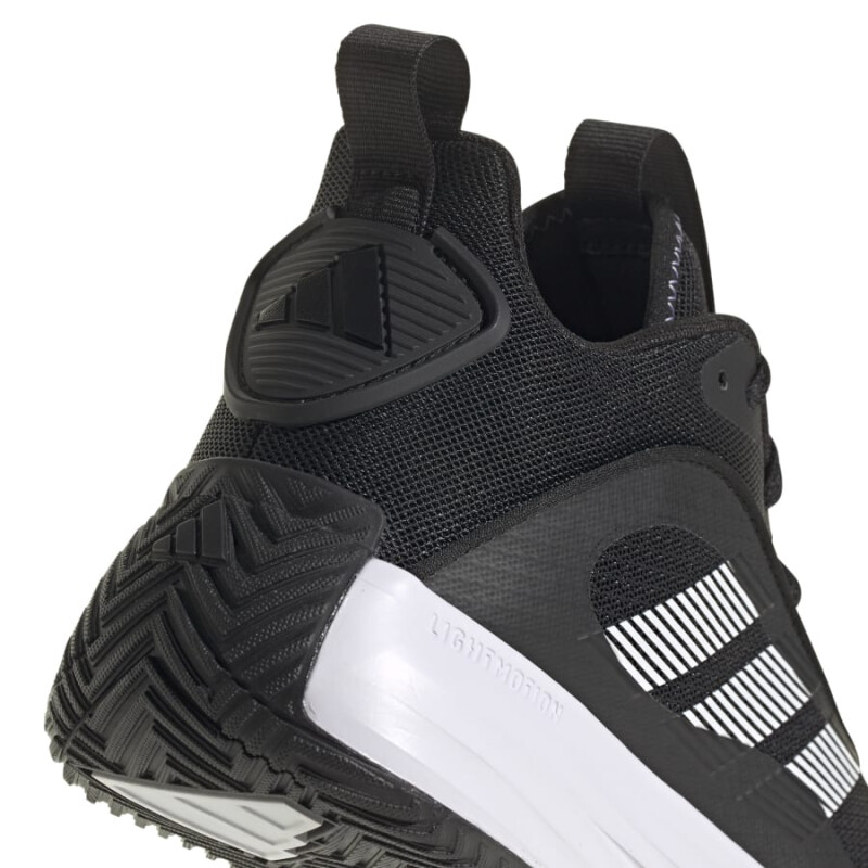 Championes Adidas Ownthegame 3.0 de Hombre - IF4568 Negro-blanco