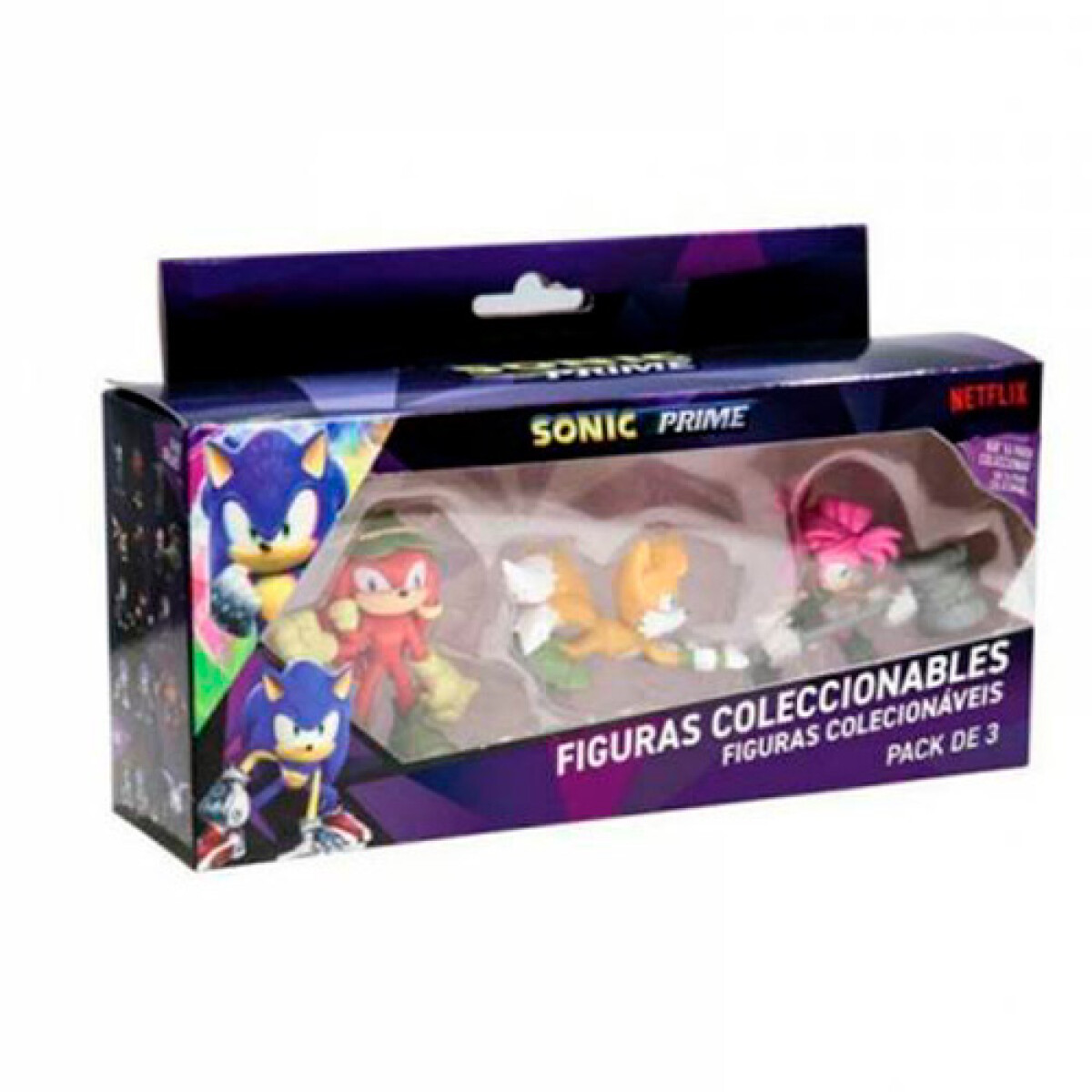 Pack X3 Figuras Serie Sonic 6CM SON2021 - TAILS 