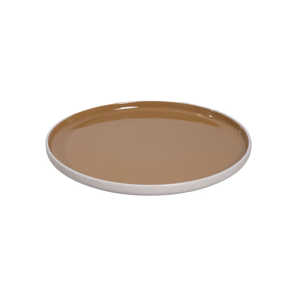 PLATO CERAMICA NARANJA RICKY