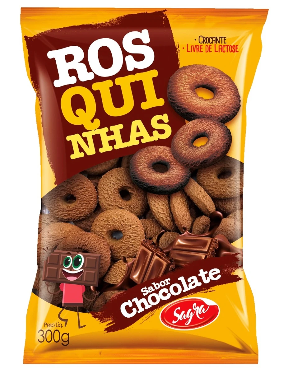 GALLETA ROSQUITA SAGRA 300G CHOCOLATE 
