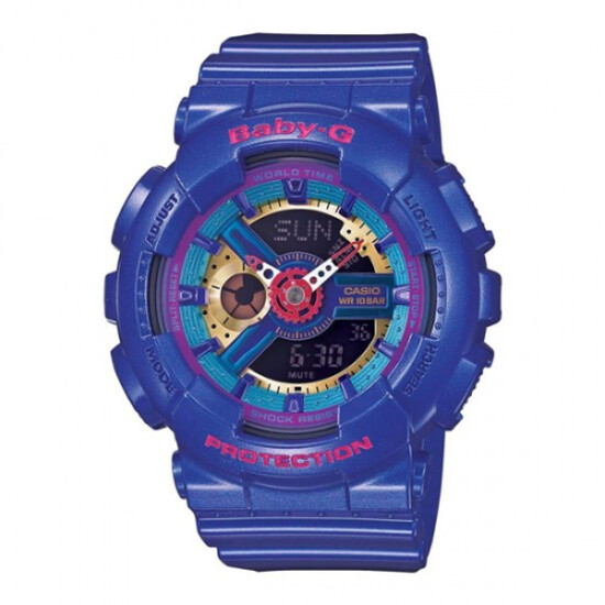 Reloj CASIO BABY-G BA112-2ADR Resina Violeta Esfera 40mm 0