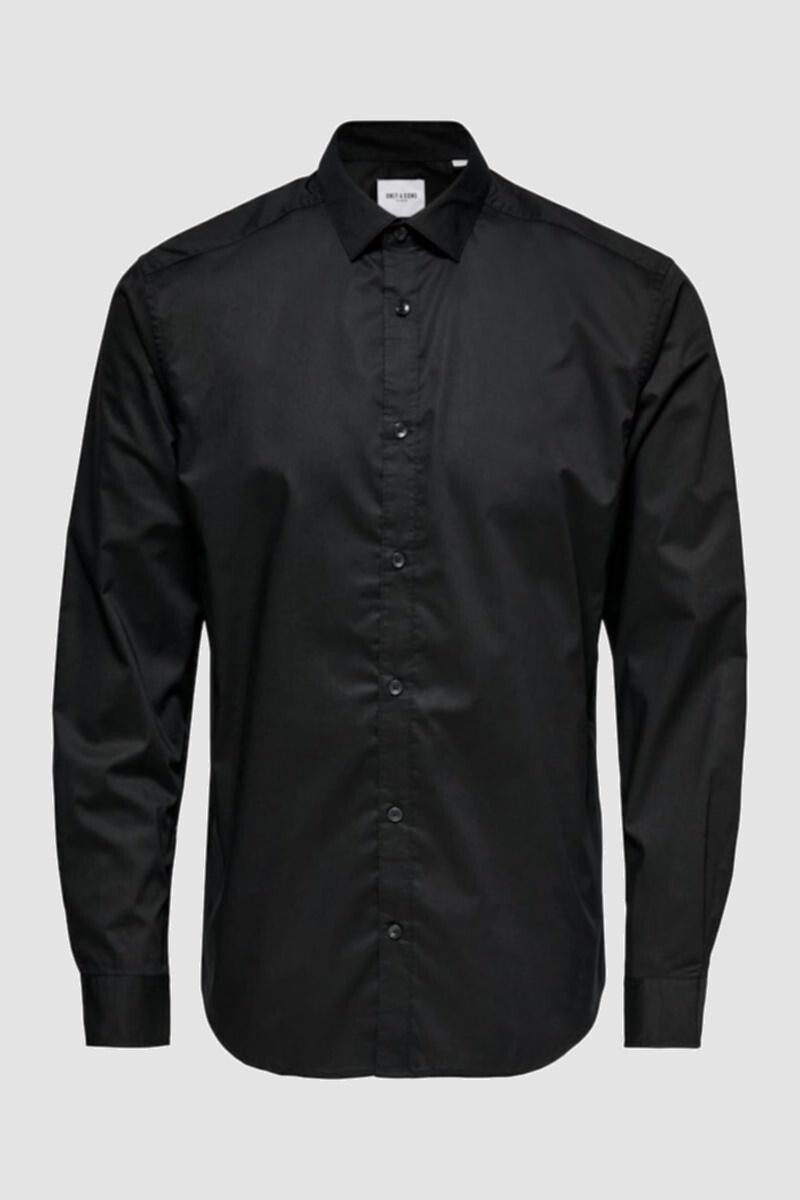 Camisa Clásica Black