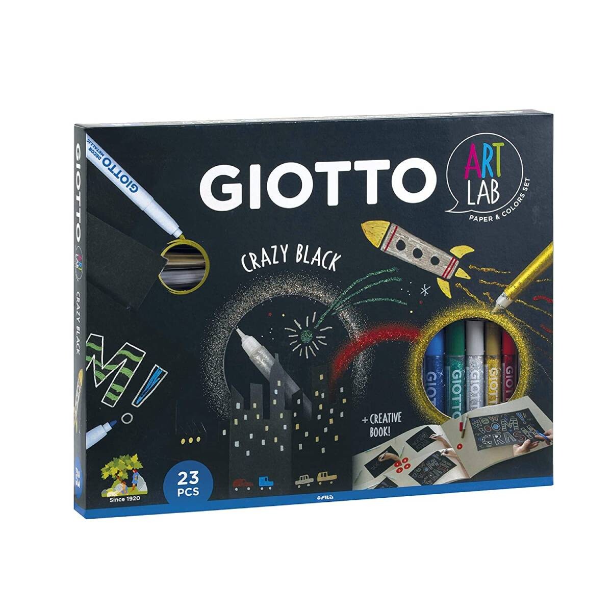 Giotto Art Lab Black 23 Pzas 