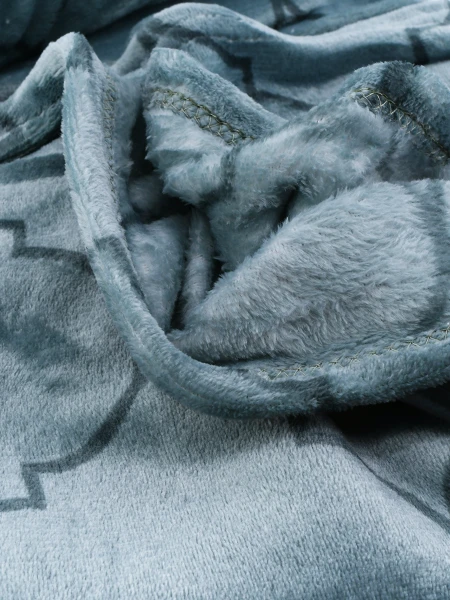 MANTA FLANNEL PRINT GRIS
