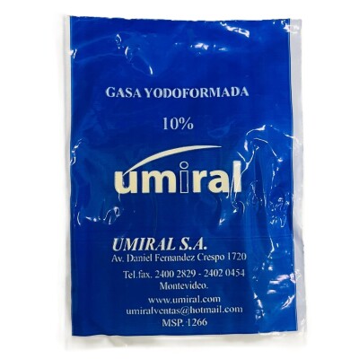 Gasa Iodoformada Al 10% Mario Licio Gasa Iodoformada Al 10% Mario Licio