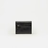Billetera The Circle en cuero liso Negro