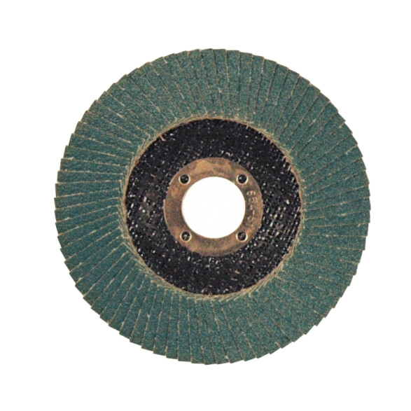 DISCO FLAP ZIRCONIO 115 X 22,23 MM GRANO 100 REF156