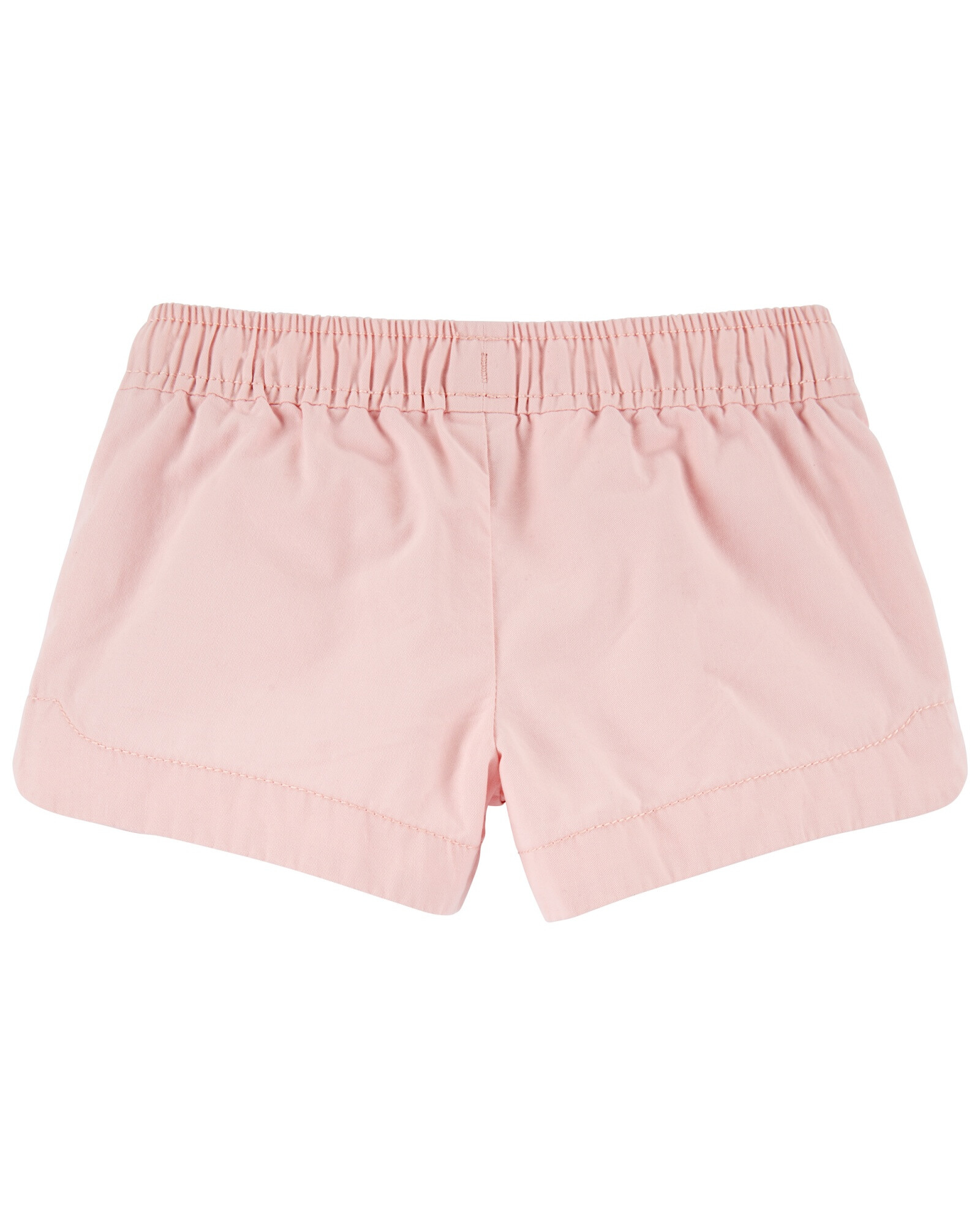 Short de chambray de algodón con cordón 0