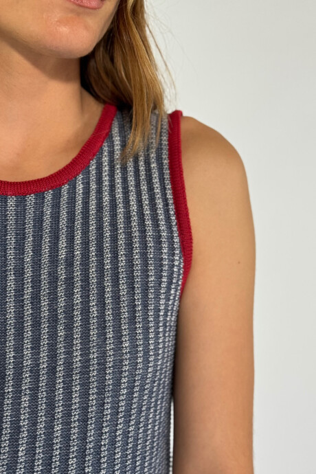 VESTIDO LOTO Azul