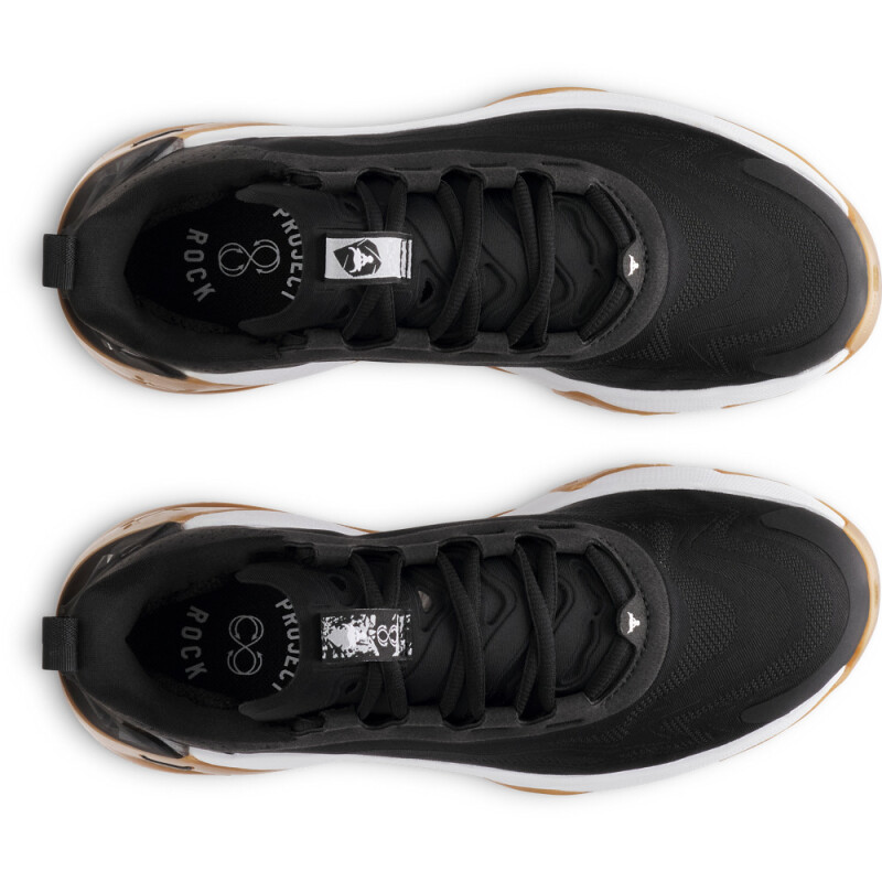 UA W Project Rock 8-PNK BLK-001