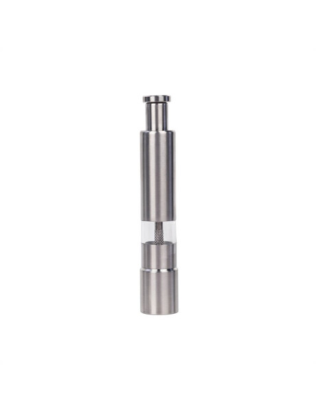 MOLINILLO MANUAL PARA SAL Y PIMIENTA 2.7X15CM AC.INOX MOLINILLO MANUAL PARA SAL Y PIMIENTA 2.7X15CM AC.INOX
